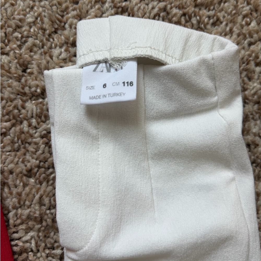 Zara kids bundle Tees and capri leggings SZ 6 & 7 - Picture 14 of 16